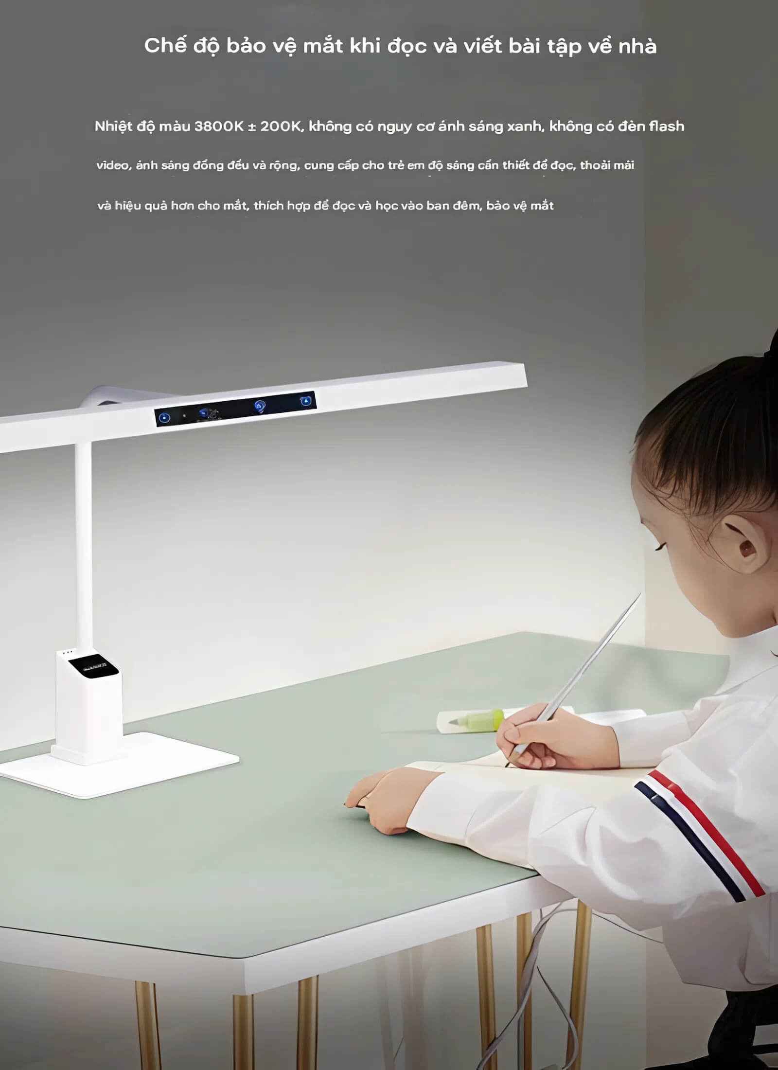 đèn để bàn học chống cận tốt nhất