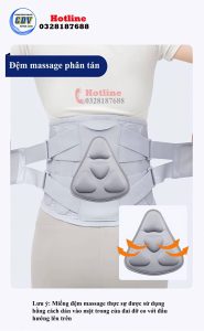 Đai lưng thoát vị đĩa đệm