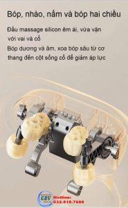 Máy massage cổ vai gáy hồng ngoại giảm đau hiệu quả