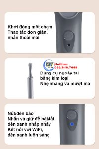 Hình 5. Dụng Cụ Lấy Ráy Tai Có Camera MIZGE.