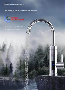 Vòi nước nóng trực tiếp bằng inox