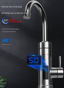 Vòi nước nóng trực tiếp bằng inox
