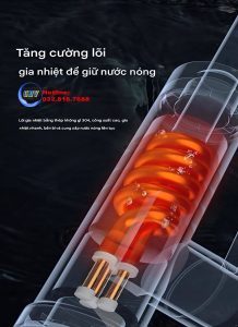 Vòi nước nóng trực tiếp bằng inox