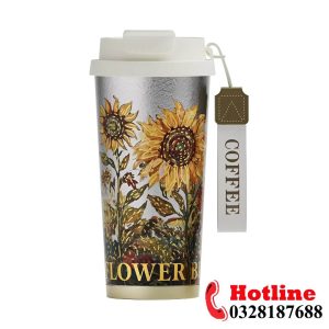 Cốc Van Gogh Series Titanium Hoa hướng dương